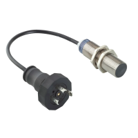 Czujnik indukcyjny XS6 M30 mosiądz pokryty niklem 12 mm 800Hz NO 200 mA 24-240V, XS6 M30 | XS630B1MAL01C Telemecanique Sensors