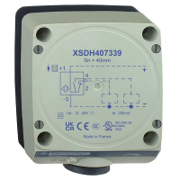 Czujnik indukcyjny OsiSense XS XSD 80x80x40 plastikowy Sn40mm 24..240VAC | XSDA405539 Telemecanique Sensors
