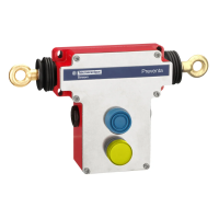 Wyłącznik bezpieczeństwa cięgnowy XY2CE dwustronny 1NC 1NO wsk świetlny 24-130V | XY2CEDA296 Telemecanique Sensors
