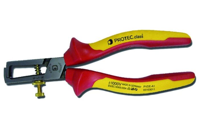 Szczypce do ściągania izolacji PVDE-A1 160mm 053406 | 05103011 PROTEC.class