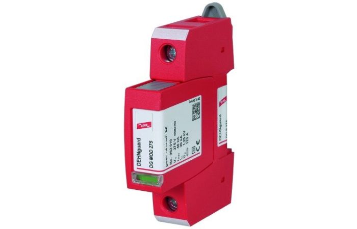 Ogranicznik przepięć C Typ 2 1P 20kA 1,5kV 230V AC DEHNguard S 275 | 952070 Dehn