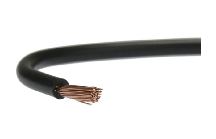 Przewód instalacyjny H05V-U (DY) 1,0 300/500V, czarny KRĄŻEK | 5907702818924 EK Elektrokabel