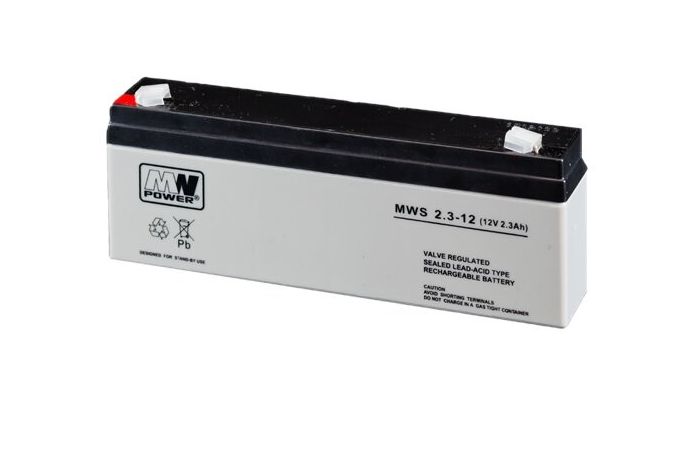 Akumulator MWS 12V 2,3Ah | MWS 2.3-12 Power Solution
