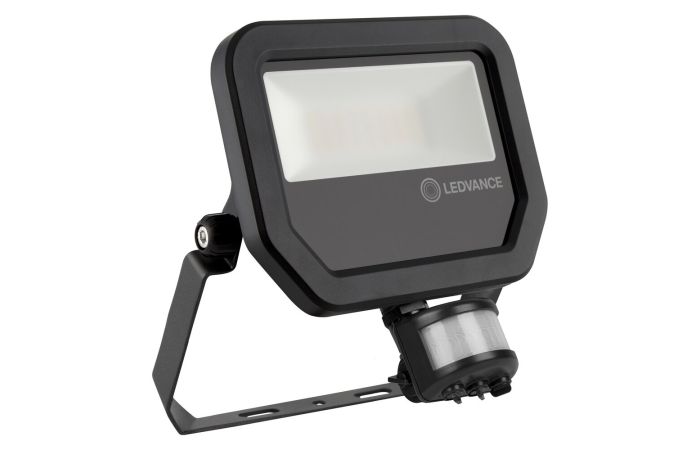 Naświetlacz z czujnikiem FLOODLIGHT PFM LED 20W/4000K black 100st IP65 SYM | 4058075460959 Ledvance