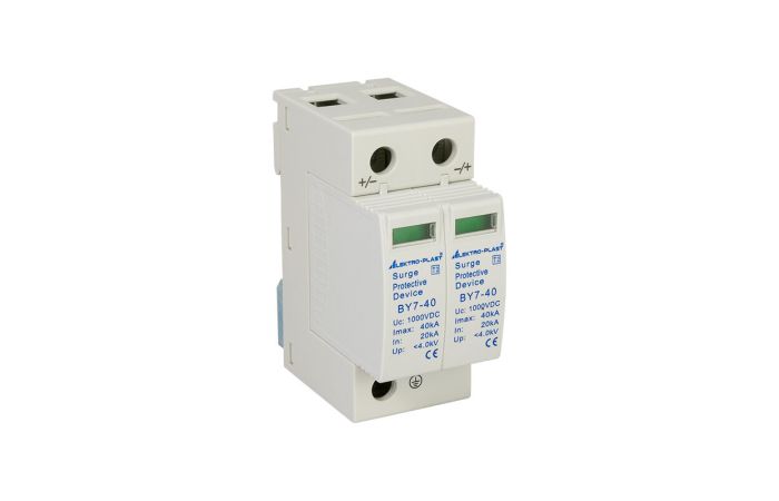 Ogranicznik przepięć PV 2P (T2 DC) 1000VDC BY7-40/2-1000 | 87.745 Elektro-Plast Opatówek