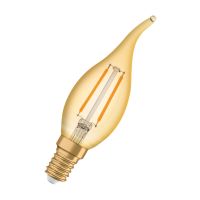 Lampa LED Vintage 1906® LED CLASSIC B 2.5W 824 Gold E14 | 4099854091537 Ledvance