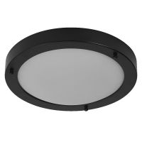 Oprawa Bathroom Ceiling Luminaire IP44 E27 310mm E27 Black | 4099854444456 Ledvance