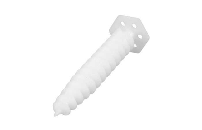 Kołki do montażu w izolacji wkręcane z kluczem KWM-120 białe (opak 4szt) | 22.118 Elektro-Plast Opatówek