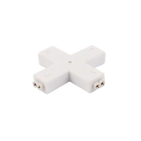 Konektor złączka taśm LED V-TAC 4ro stronna krzyżowa 3528 | 3800157608473 V-Tac Europe