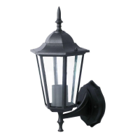 Kinkiet ogrodowy latarenka V-TAC E27 czarny mat VT-749 | 3800157616195 V-Tac Europe