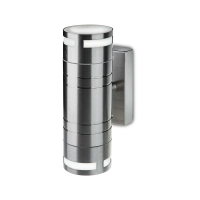Kinkiet ogrodowy V-TAC GU10 kwasówka szkło góra dół IP44 VT-7632 | 3800157617635 V-Tac Europe