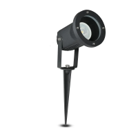 Oprawa gruntowa ogrodowa wbijana aluminium GU10 czarna IP44 V-TAC VT-769 3 lata gwarancji | 3800157617765 V-Tac Europe