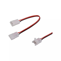 Konektor złączka taśm LED V-TAC taśma-przewód-taśma do taśm i pasków LED gęste i zwykłe 10mm | 3800157660297 V-Tac Europe
