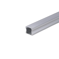 Profil do LED zestaw, ALU anodowany V-TAC 2mb klosz mleczny 17,2x15,5mm VT-8110 | 3800157636827 V-Tac Europe