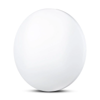 Oprawa sufitowa plafoniera V-TAC 12W LED mleczny zmiana koloru CCT fi.255 VT-8412 3000K-6400K 1200lm | 3800157682657 LED EUROPE