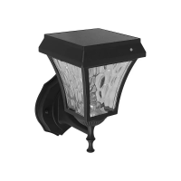 Kinkiet ogrodowy ścienny solarny V-TAC 2W LED IP44 VT-982-S 3000K-4500K-6000K 110lm 3 lata gwarancji | 3800157681513 V-Tac Europe