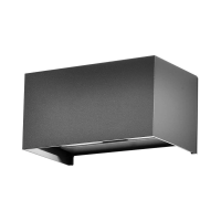 Oprawa ścienna V-TAC 24W LED góra dół IP65 szara VT-8125 3000K 2720lm | 3800157690010 V-Tac Europe