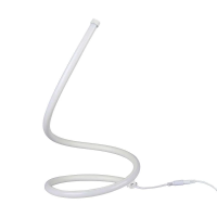 Lampka stołowa nocna LED V-TAC gięty biały profil 20W 35cm VT-7312-W-N 3000K 1840lm 3 lata gwarancji | 3800157692960 LED EUROPE