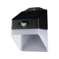 Kinkiet ogrodowy ścienny solarny V-TAC 2W czujnik ruchu VT-422 4000K 200lm | 3800170206885 V-Tac Europe