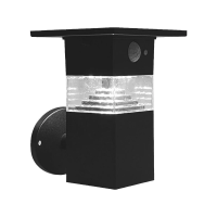 Kinkiet ogrodowy solarny V-TAC 5.5W LED IP54 czarny VT-1169 3000K 250lm 3 lata gwarancji | 3800170219205 V-Tac Europe