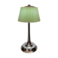 Lampka stołowa nocna V-TAC 1,5W LED 28cm ładowanie USB ściemnianie zielona VT-7968 3000K-6000K 40lm | 3800170218673 V-Tac Europe