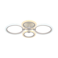 Oprawa sufitowa V-TAC 51W LED ściemnialna biała pilot VT-7717 3000K-4000K-6000K 3900lm | 3800170219144 V-Tac Europe