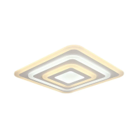 Oprawa sufitowa V-TAC 82W LED ściemnialna biała pilot smart VT-7719 3000K-4000K-6000K 6700lm | 3800170219168 V-Tac Europe
