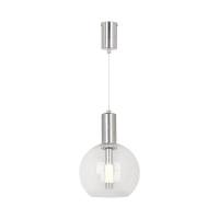 Oprawa zwieszana V-TAC 5W LED akryl fi.20cm chrom VT-10114 3000K 450lm | 3800170219298 V-Tac Europe