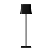 Lampka stołowa nocna solarna V-TAC 5W CCT LED 35cm ładowanie USB-C ściemnianie czarna VT-10116 3000K | 3800170219441 V-Tac Europe