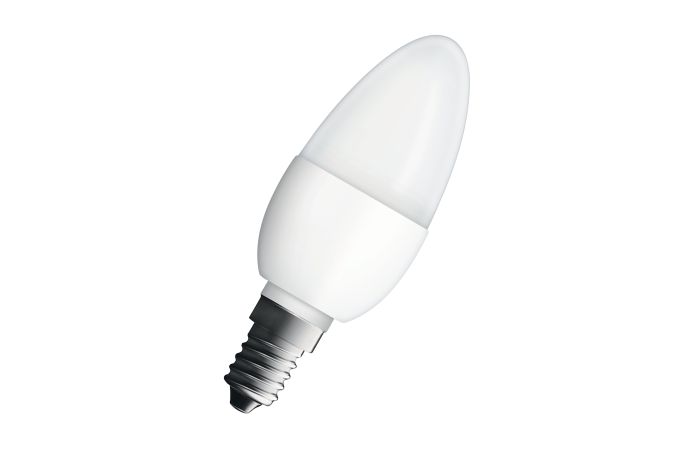 Lampa LED VALUE CL B 40 4,9W/827 2700K 470lm E14 FR świeczka matowa | 4052899326453 Ledvance