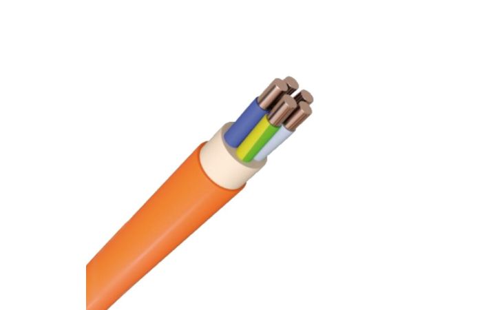 Kabel bezhalogenowy NHXH-J FE180/E90 5x2,5 0,6/1kV pomarańczowy BĘBEN | 0699 081 33 Technokabel