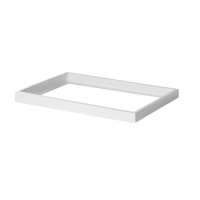 Ramka natynkowa do paneli ADTR-H 3060 W dł. 60cm szer. 30cm wys.6,5cm kolor biały złożona | 33393 Kanlux