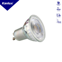 Lampa LEDspot XLED PAR16 6,5W (88W) 880lm 4000K NW GU10 spot srebrny 3 lata Gwar. | 38414 Kanlux