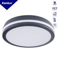 Plafon LED BENO 24-30W CCT-O-SEG 3000-4000K max 2850-3120lm IP65 grafitowy 5 lat Gwar. | 38784 Kanlux