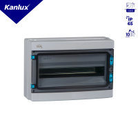 Rozdzielnica natynkowa KDB-IP65-S18T dł. 410 szer.140 wys.285 kolor szary | 38453 Kanlux