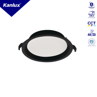 Oprawa downlight TIBERI CCT 15-21W-B 2090(WW) /2220(NW) czarny 5 lat Gwar. | 26380 Kanlux