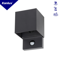 Oprawa elewacyjna REKA PIR EL 7W-L-GR 4000K 340lm IP54 grafitowy 5 lat Gwar. | 28994 Kanlux