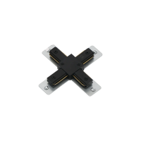 Łącznik kształt X TEAR 1F CON-X B czarny 5 lat Gwar. | 45904 Kanlux