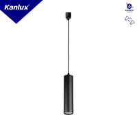 Lampa wisząca na szynoprzewód 1-fazowy ATL 1F PEND22 B GU10 max 10W dł:22cm czarny 5 lat Gwar. | 45916 Kanlux