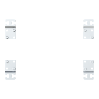Zestaw 4 uchwytów montażowych ze stali nierdzewnej do obudów typu ARIA, 1 zestaw, ARACCB03 | 4TBA831000C0100 ABB