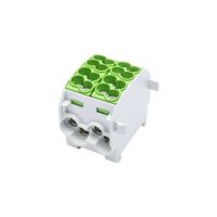 SCB 25-2 Blok rozdzielczy - odgałęźny Al/Cu 80120 SIMBLOCK zielony | 81505005 Simet