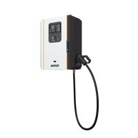 Stacja szybkiego ładowania DC 30kW ekran dotyk. 7",Ethernet,4G,IP54/IK10,63A, przew.5m, złącz.1xCCS2 | MEV30DRENG5CCS Morek