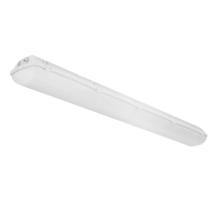 Oprawa hermetyczna Fibra LED 145x1572mm 72W 3000K 10090lm, szara | DT007.2211.830.A000 Plexiform