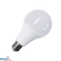 Źródło światła LED E27 A60 10W 230V 800LM MAT BARWA CIEPŁA 2.7K-3.2K | D85-E27-A60-100-3K Bemko