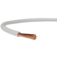 Przewód instalacyjny H05V-K (LGY) 1,0 300/500V, biały KRĄŻEK | H05V-K-1BI LGY Elpar