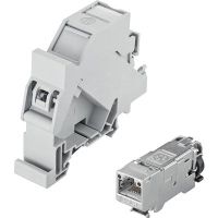 Adapter szyny montażowej ze złączem RJ45 EPIC DATA HS RJ45 F 10G A | 21700613 Lapp Kabel