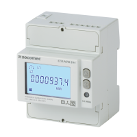 Licznik energii Countis E44 3-faz., kWh, pół-pośredni ..../1 i 5A, RS485 Modbus, MID | 48503066 Socomec