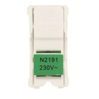 Zestaw z diodą do 1 modułowego wyłącznika/przycisku, N2191 VD | 2CLA219100N1001 ABB