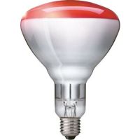 Lampa podczerwieni IR BR125 IR 250W E27 230-250V Red 1CT/10 | 923212043801 Philips