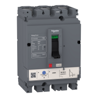 Wyłącznik mocy EasyPact CVS100B, 3P, 80A, 25kA, wyzwalacz termomagnetyczny TMD, Compact CVS | LV510306 Schneider Electric